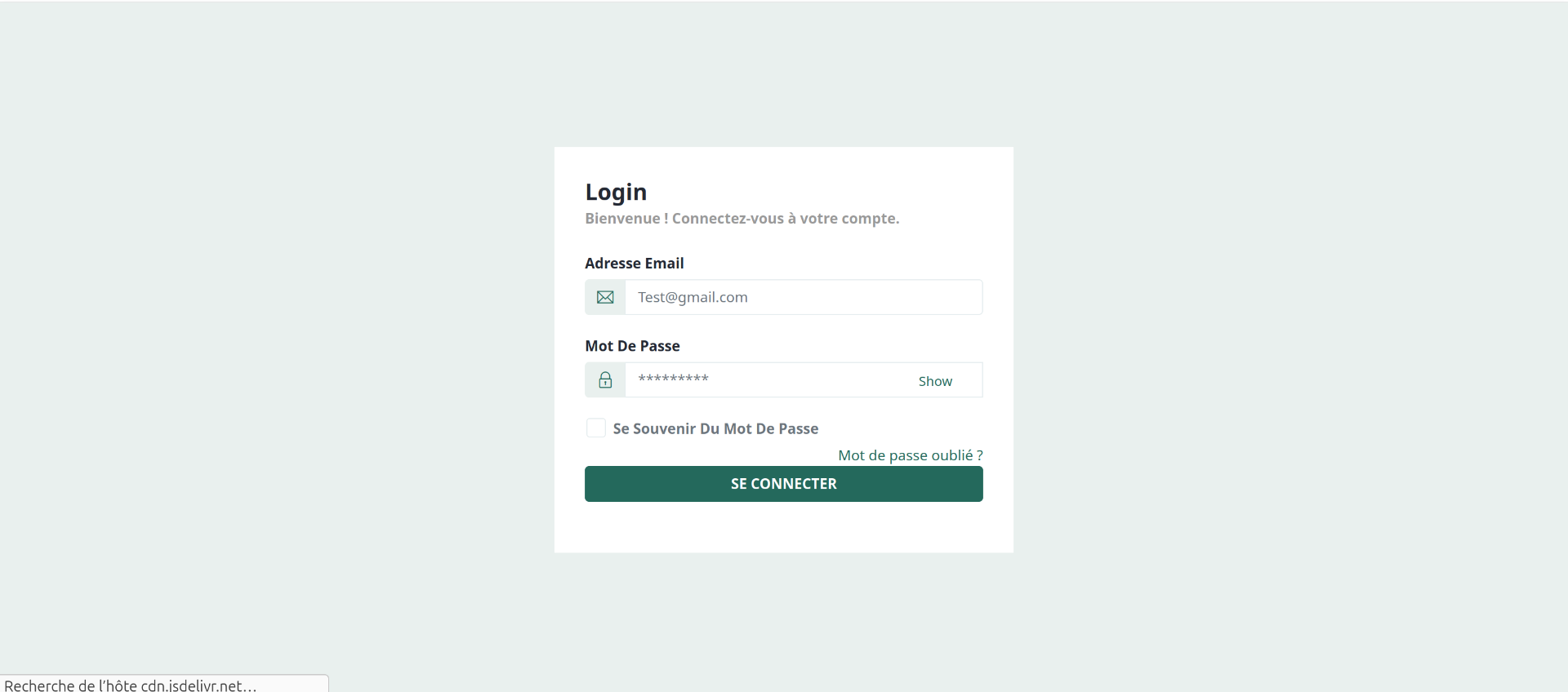 Plateforme de Suivie des Recherches (PSR)